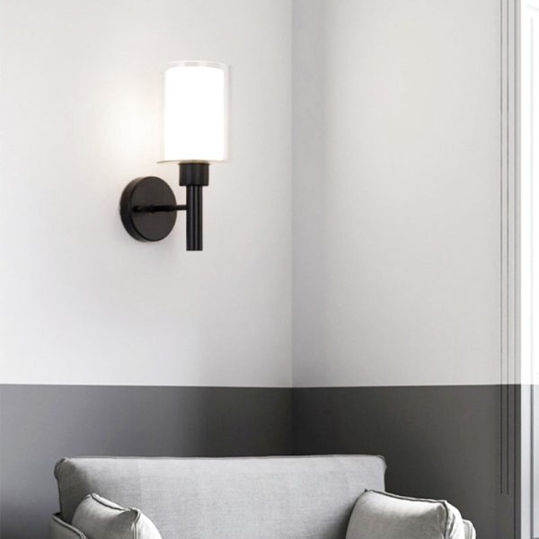 applique murale noir