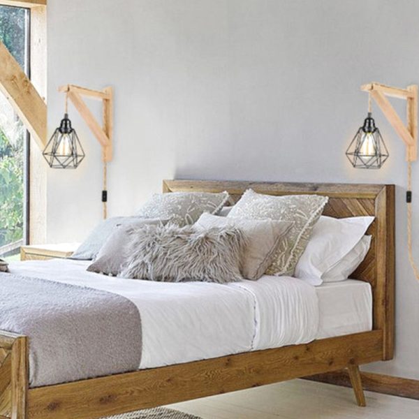 applique murale bois