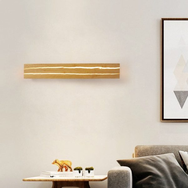 applique murale bois design