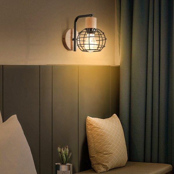 applique murale bois