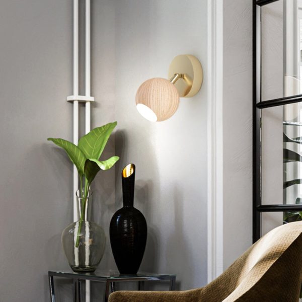 applique murale bois