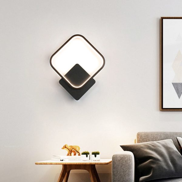 applique murale carrée led