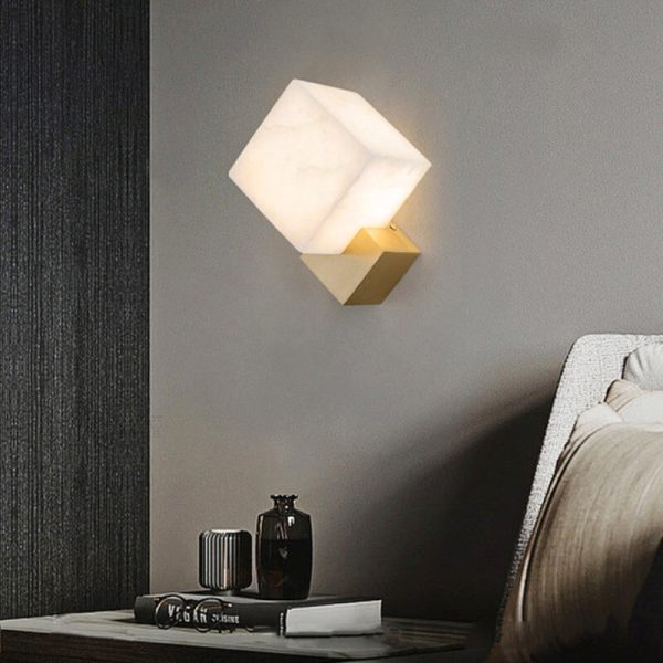 applique murale cube led