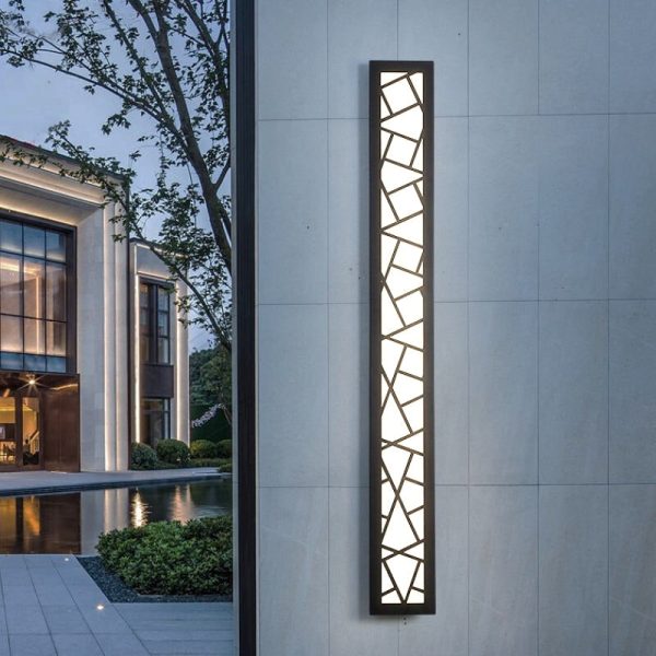 applique murale extérieur noir