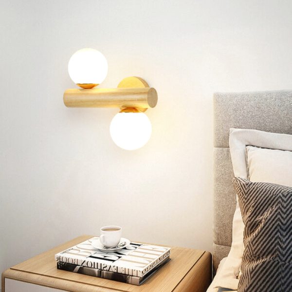 applique murale en bois