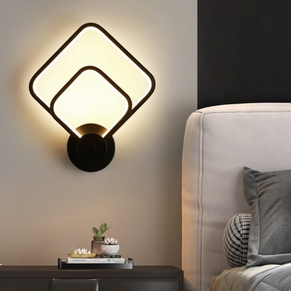 applique murale moderne noire