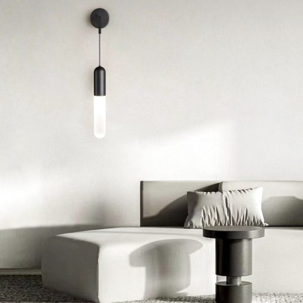 applique murale noir cuivre