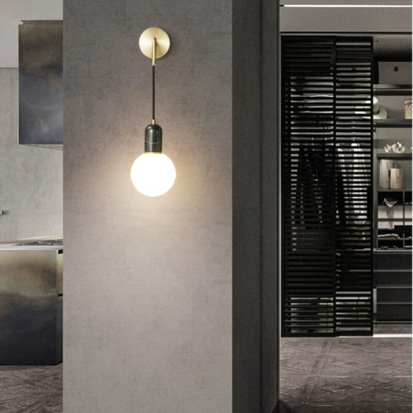 applique murale opaline