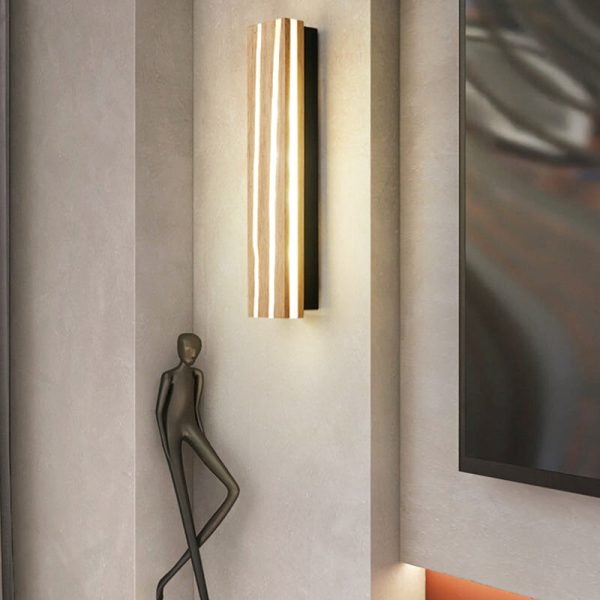 applique murale bois