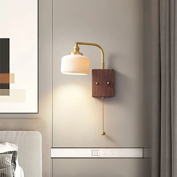 applique murale LED cuivre