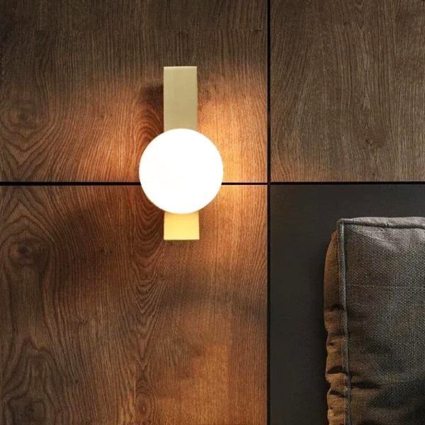 applique murale ronde salle de bain