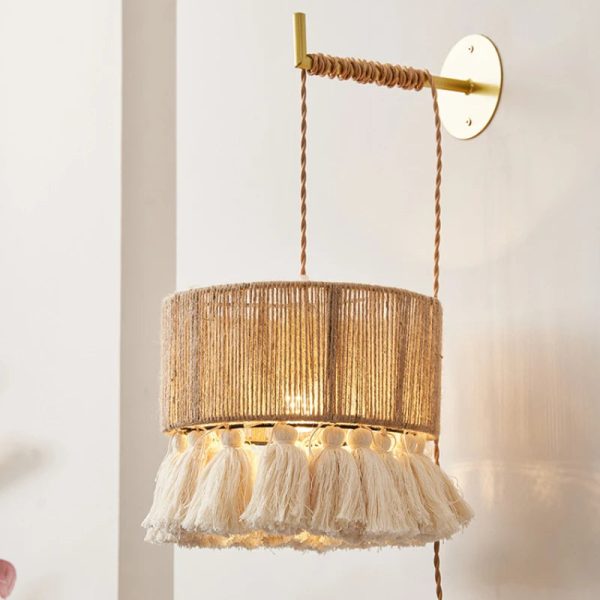 applique murale en chanvre