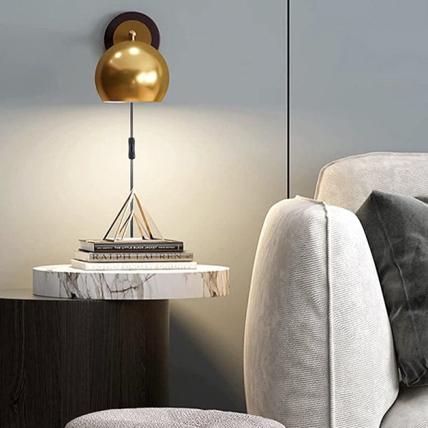 Applique murale avec prise