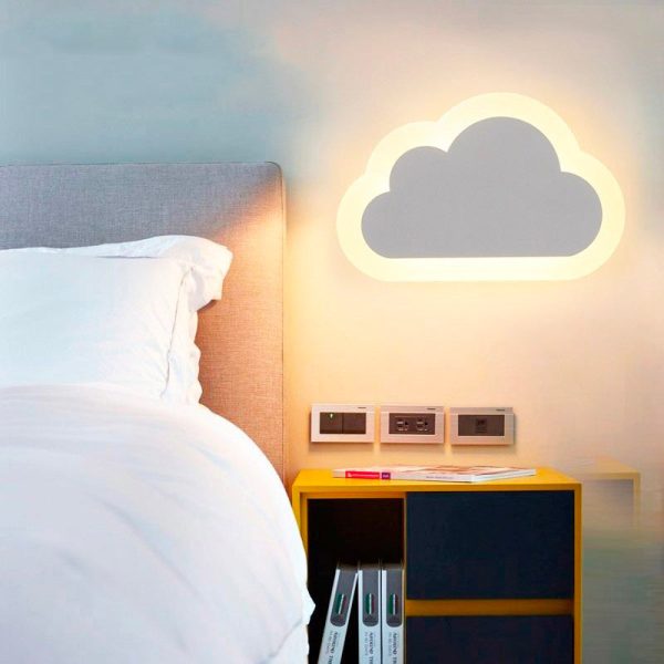 applique murale nuage LED
