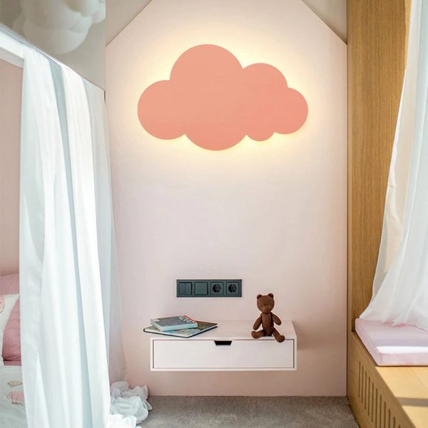 applique murale chambre enfant nuage