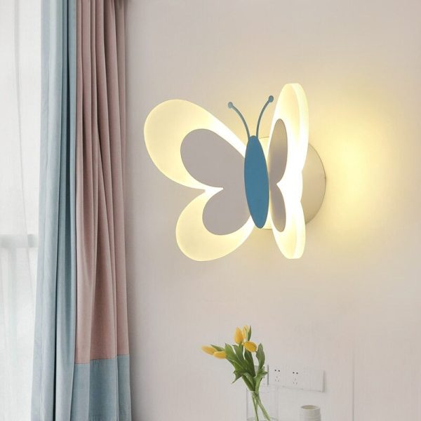 applique murale papillon LED