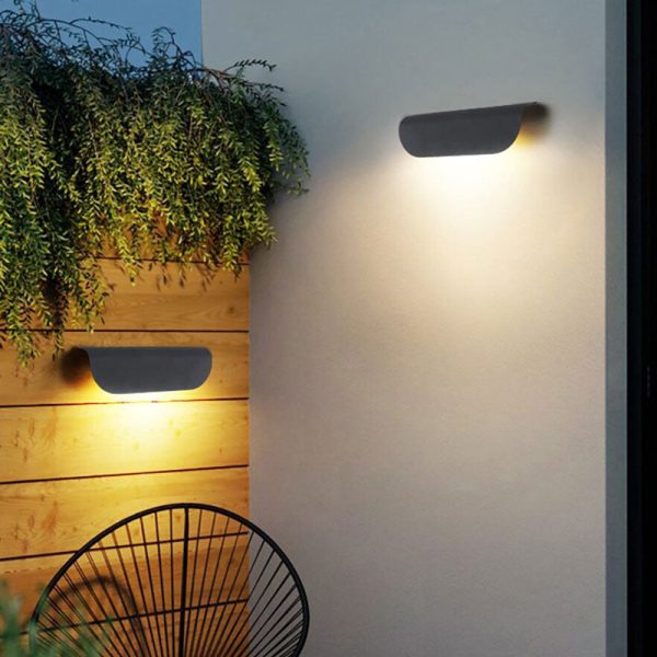 applique murale LED vague